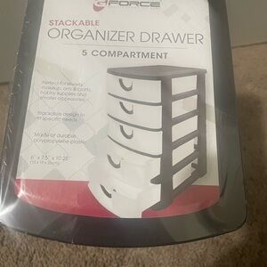 G/FORE Black and White 5-Compartment Organizer